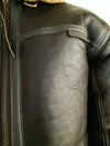 Irvin B3 Bomber Mens RAF Aviator Brown Vintage Fur Shearling Leather Jacket