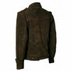Beatles John Lennon Brown Motorcycle Biker Vintage Suede Leather Jacket Men's