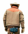 Yellowstone Kevin Costner John Button Brown Cotton Jacket