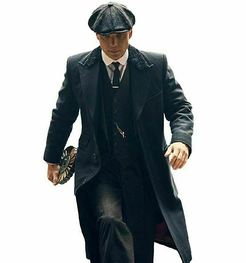 Peaky Blinders Thomas Shelby Wool Long Trench Coat