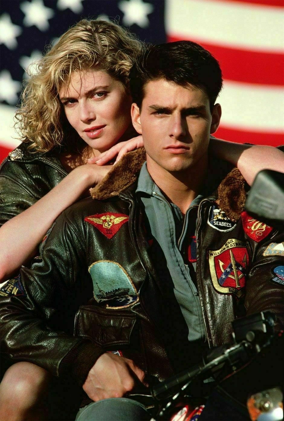 TOP GUN TOM CRUISE A2 (2020) JET PETE MAVERICK FIGHTER BOMBER COW LEATHER JACKET