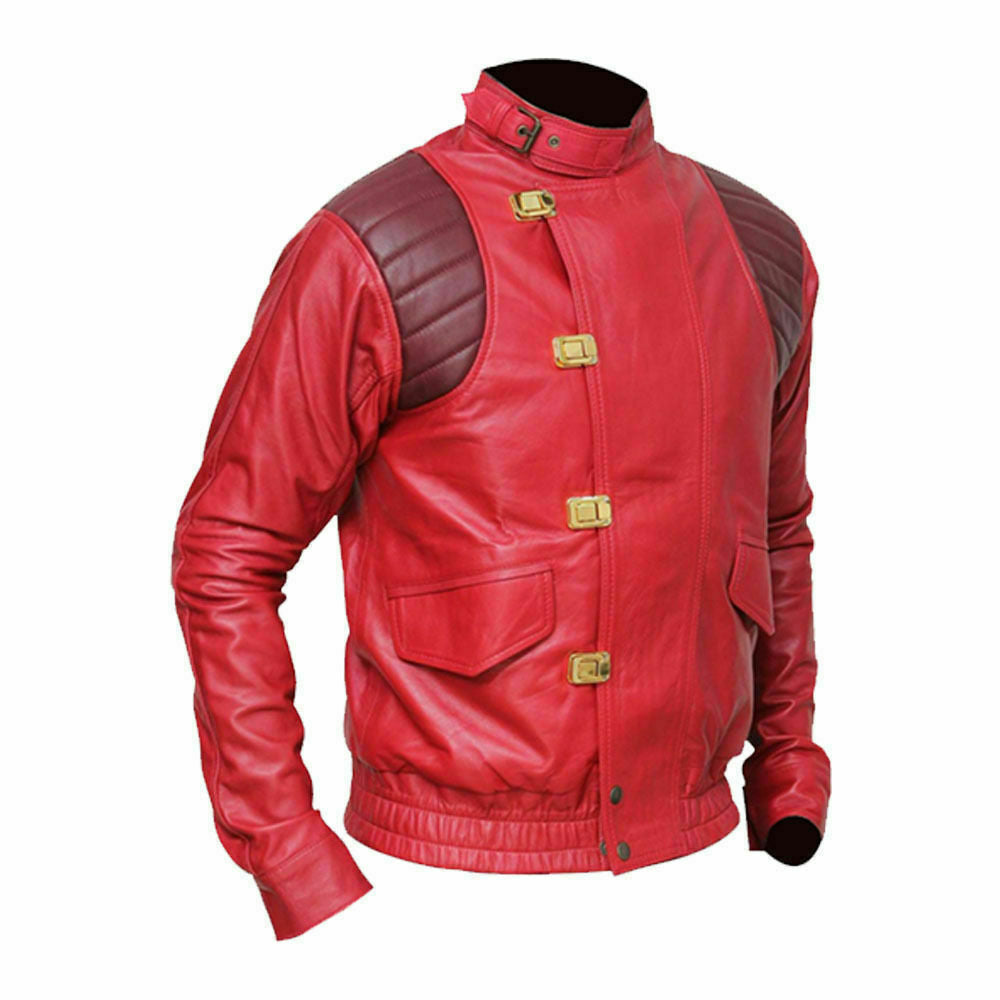 Akira Kaneda Red Leather Jacket - BNWT