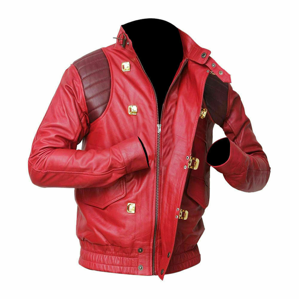 Akira Kaneda Red Leather Jacket - BNWT